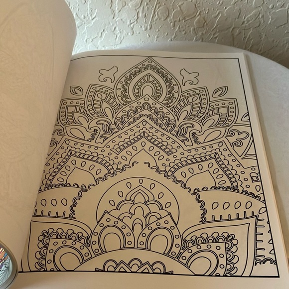 Liqui-Mark: Color Therapy Adult Coloring Book- 48 pages- 2016 - Picture 12 of 16